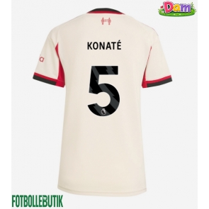 Liverpool Ibrahima Konate #5 Bortatröja Kvinnor 2025-26 Kortärmad